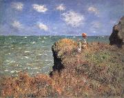 Claude Monet The Cliff Walk,Pourville Spain oil painting artist